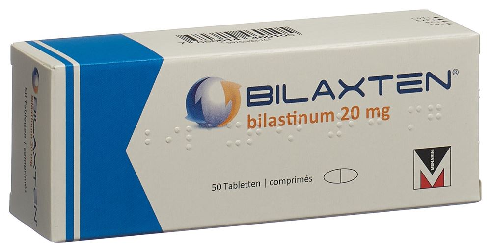 BILAXTEN cpr 20 mg blist 50 pce, image principale