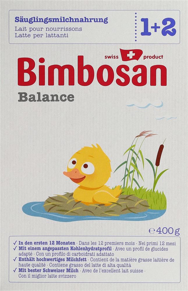 BIMBOSAN Balance aliment lacté pour nourissons