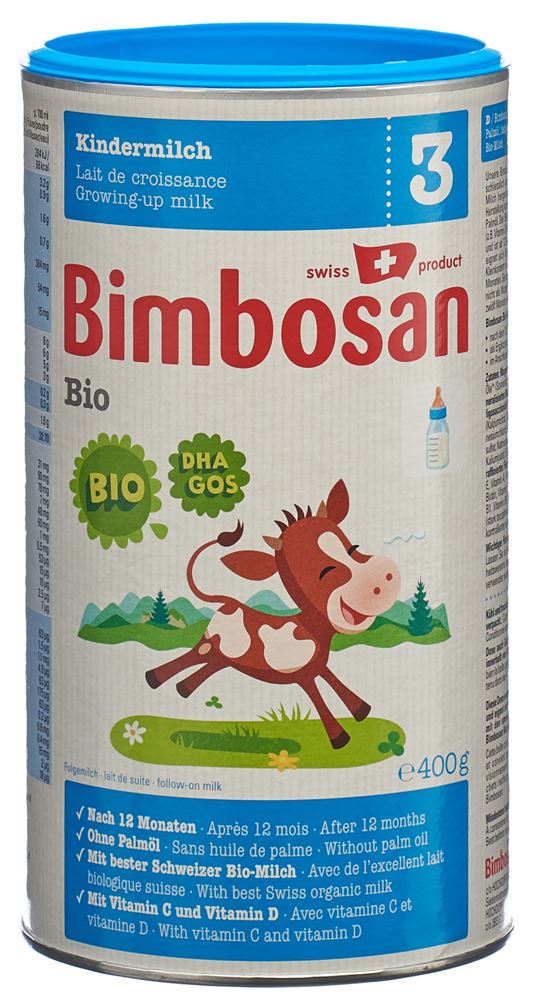 BIMBOSAN Bio 3 lait de croissance, image principale