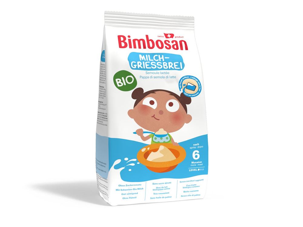 BIMBOSAN Bio semoule lactée