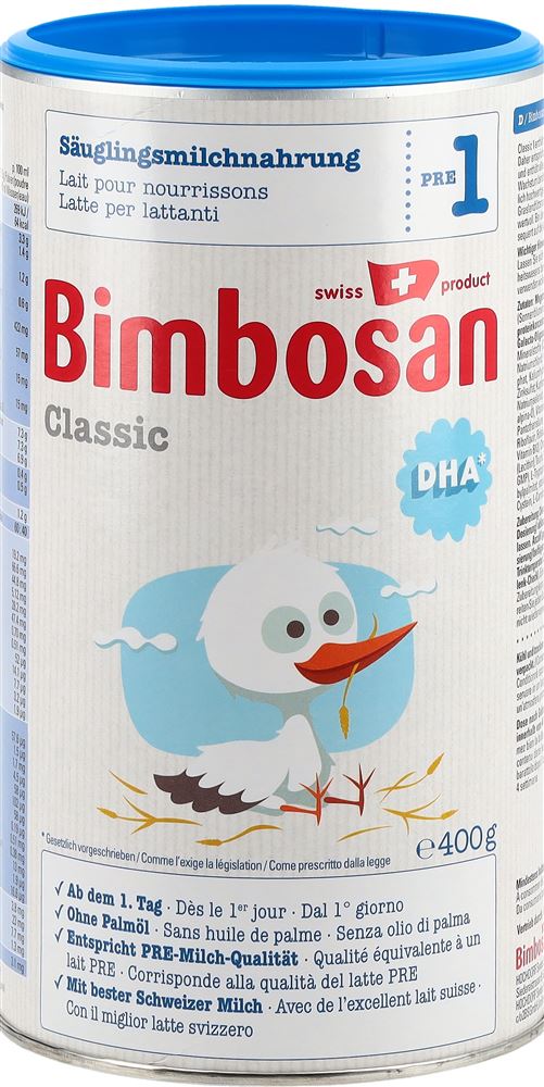 BIMBOSAN Classic 1 lait pour nourrissons
