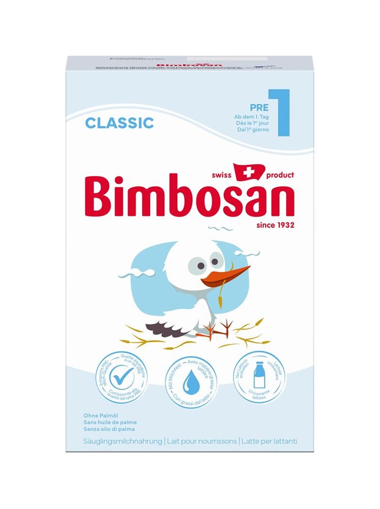 BIMBOSAN Classic PRE-1 lait pour nourrissons