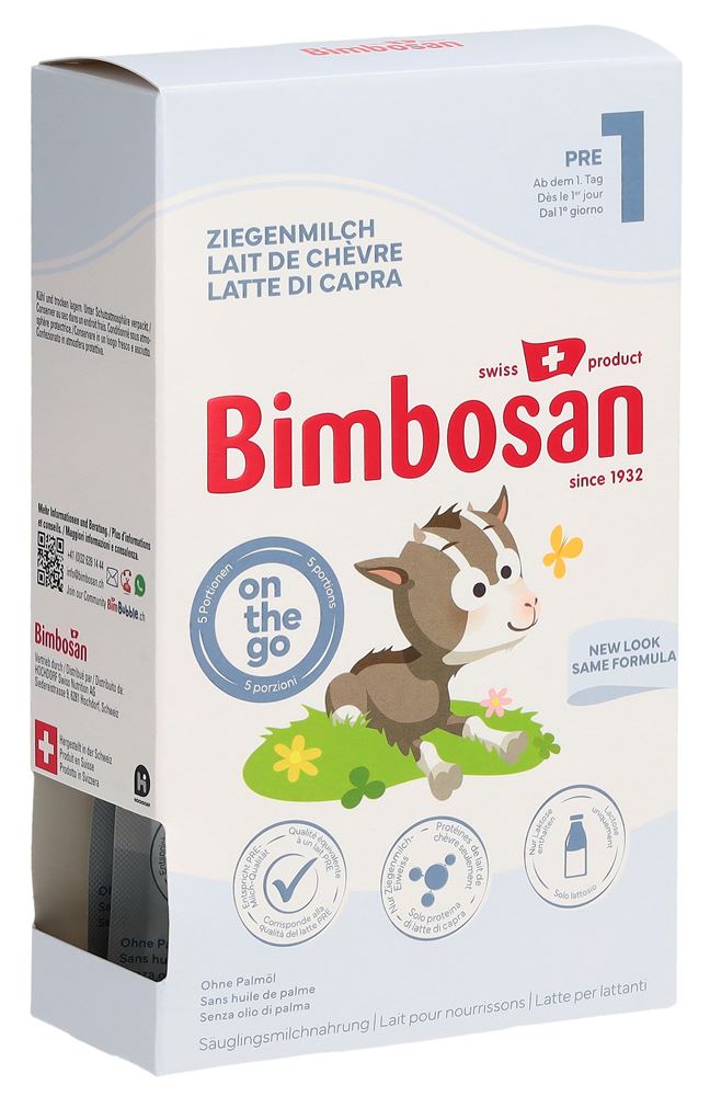BIMBOSAN Ziegenmilch 1 Säuglingsmilch