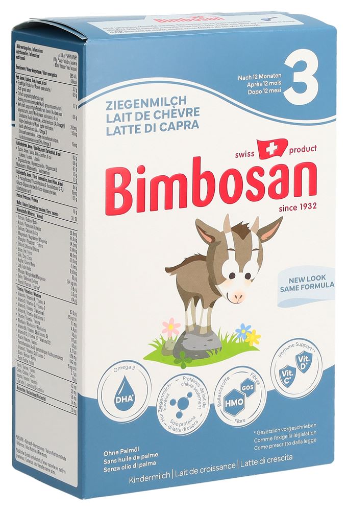 BIMBOSAN Ziegenmilch 3 Kindermilch