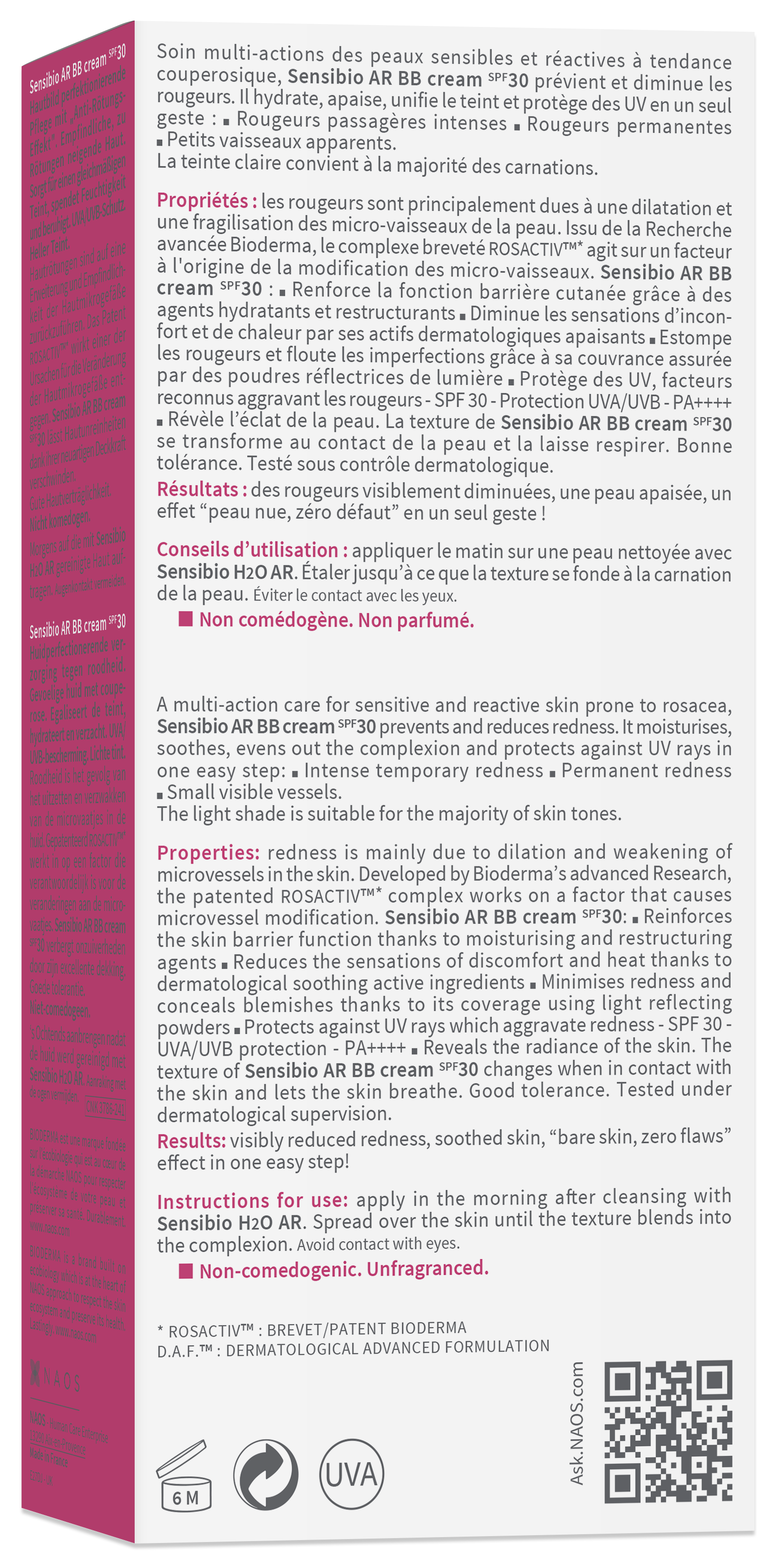 Bioderma Sensibio AR BB cream, Bild 2 von 3