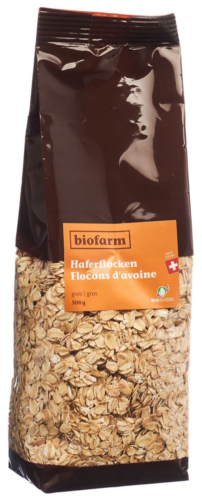 Biofarm Haferflocken grob