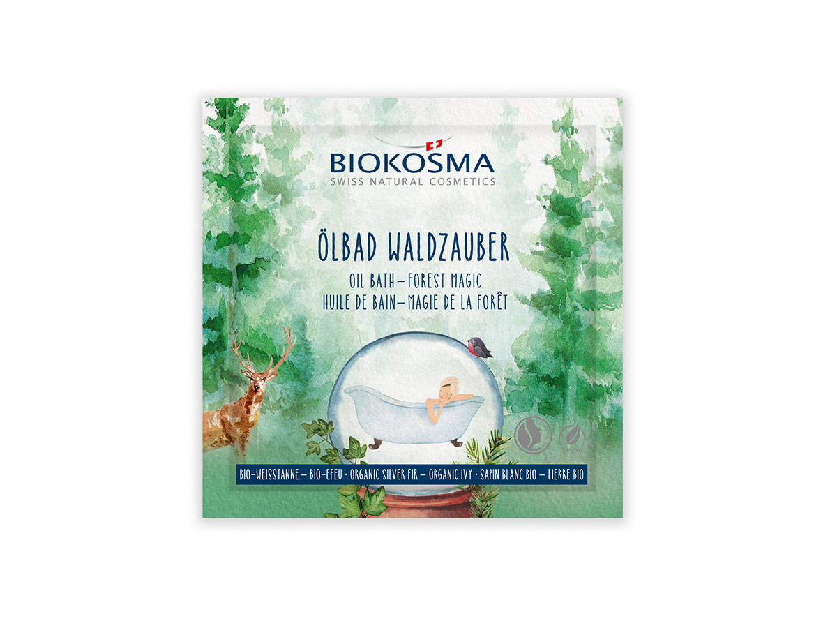 BIOKOSMA Huile de bain magie de la fôret