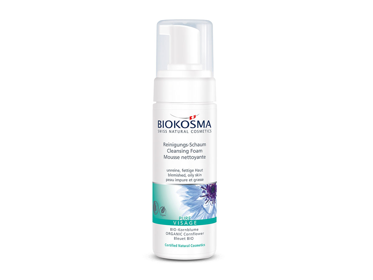 BIOKOSMA PURE Visage Reinigungs-Schaum