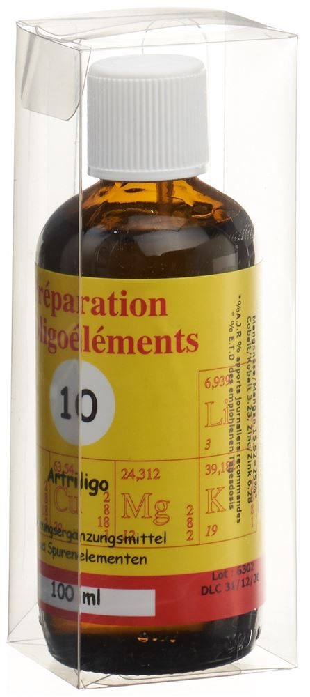 BIOLIGO POE 10 Artriligo Préparation d'oligoéléments/ Reine des Prés, Hauptbild