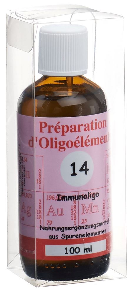 BIOLIGO POE 14 Immunoligo Préparation d'oligoéléments/Sauge, image principale