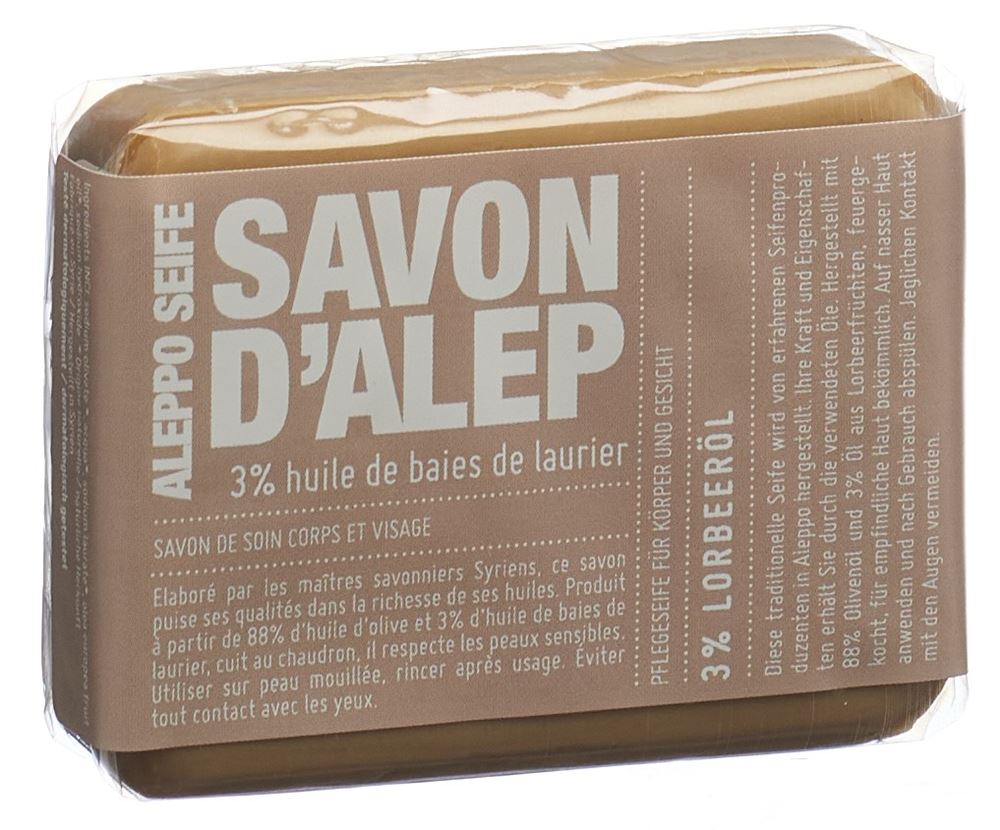 BIONATURIS ALEPPO Seife 3 %, Hauptbild