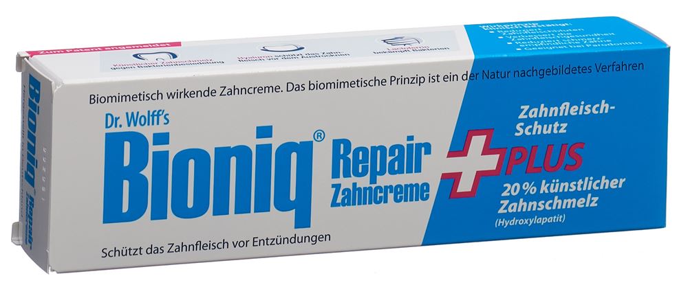 BIONIQ Repair Zahncreme Plus, Hauptbild