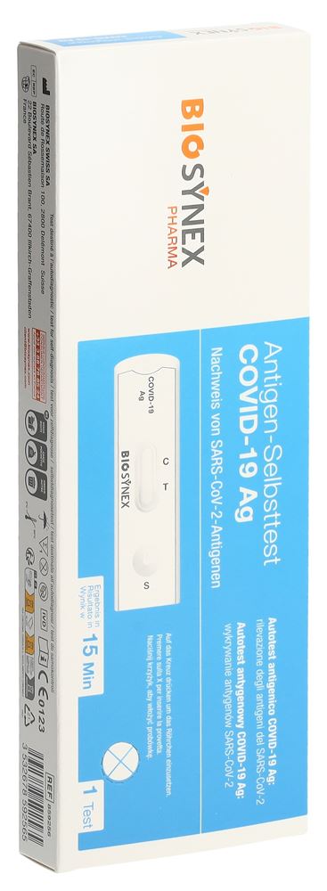 BIOSYNEX Antigen-Selbsttest, Hauptbild