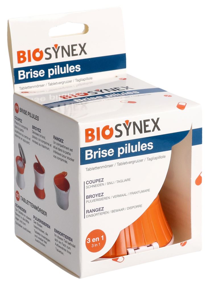 BIOSYNEX Brise pilule 3 en 1