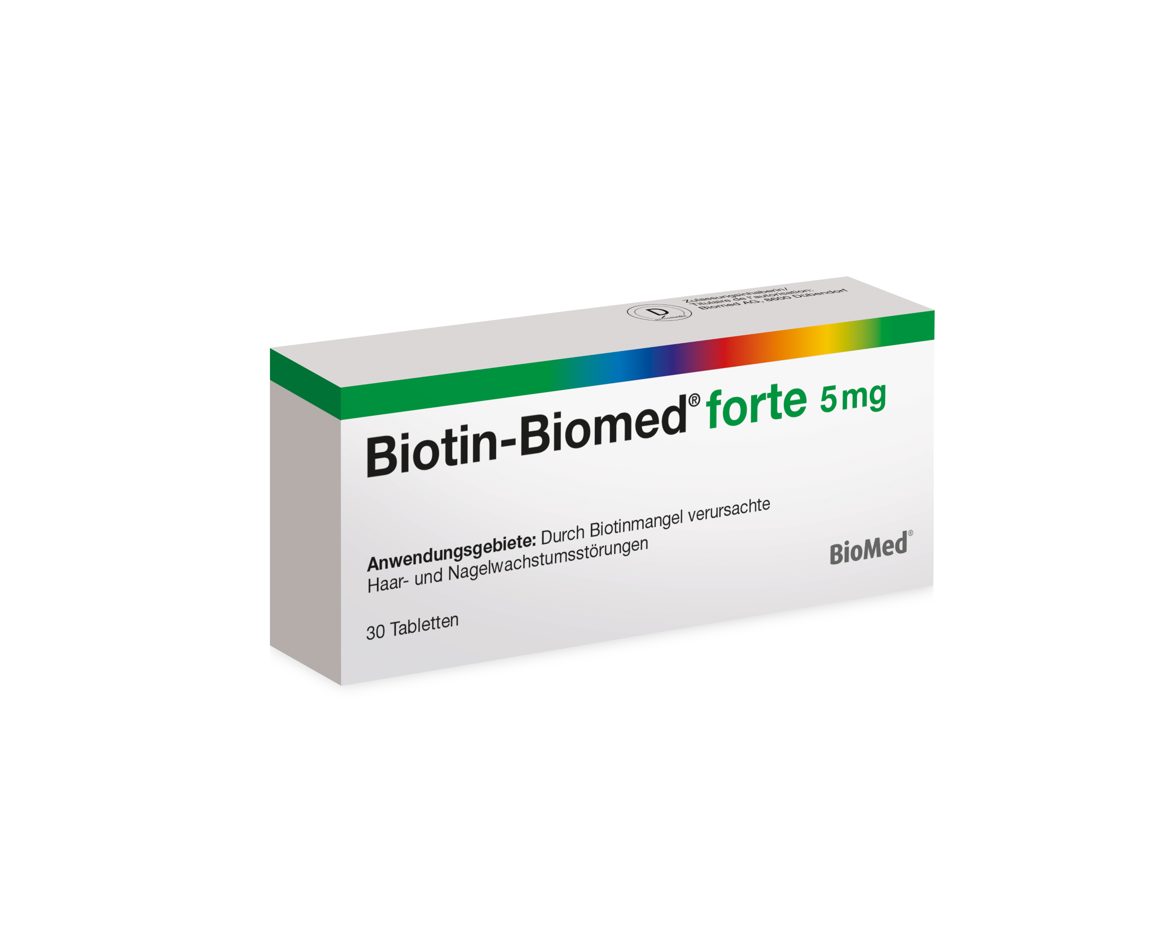 Biotin-Biomed forte 5 mg, Hauptbild