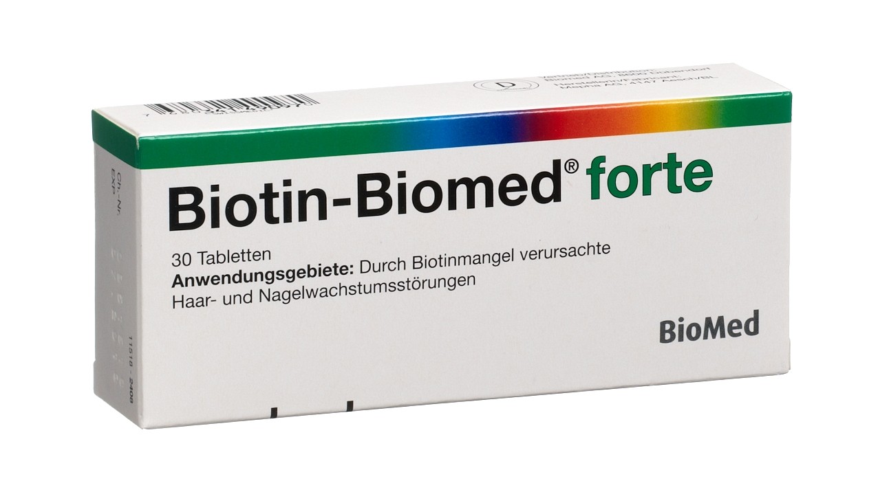 Biotin-Biomed forte 5 mg