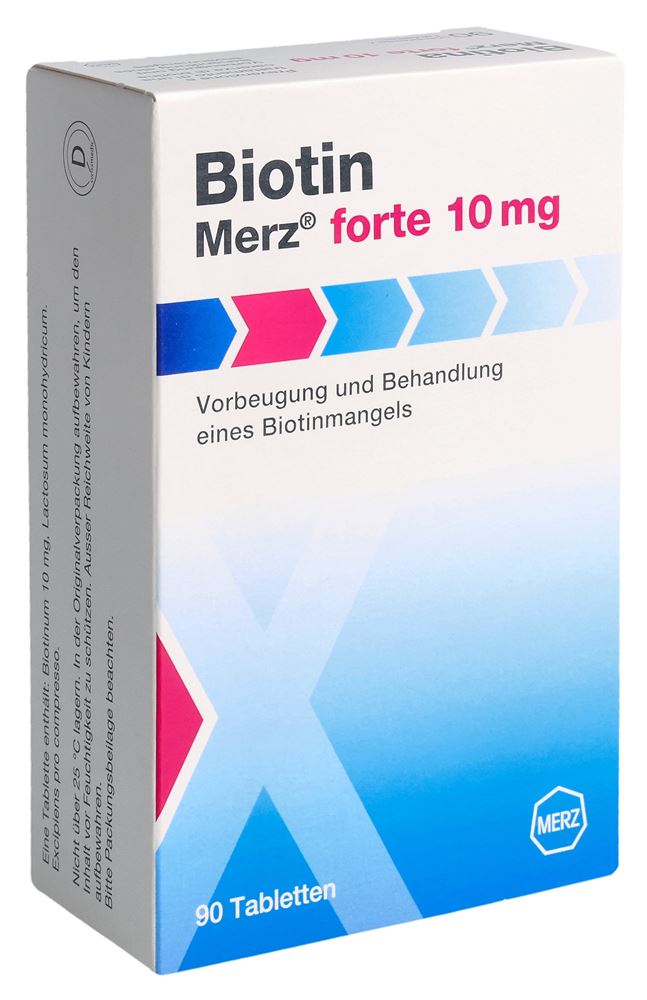 Biotin Merz forte 10 mg