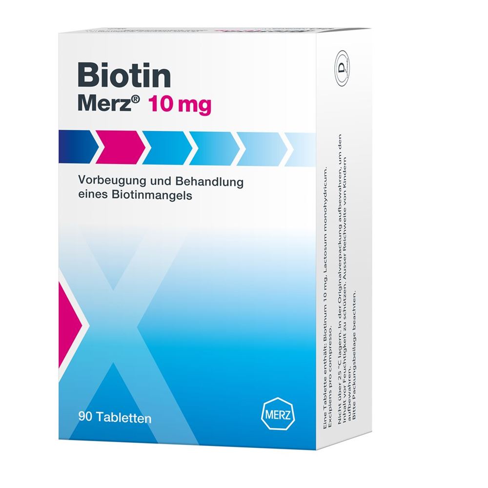 BIOTINE Merz 10 mg, Hauptbild