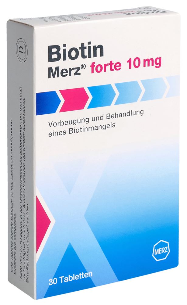 Biotin Merz forte 10 mg, image principale
