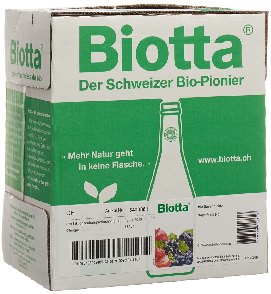 BIOTTA Superfrüchte, Hauptbild