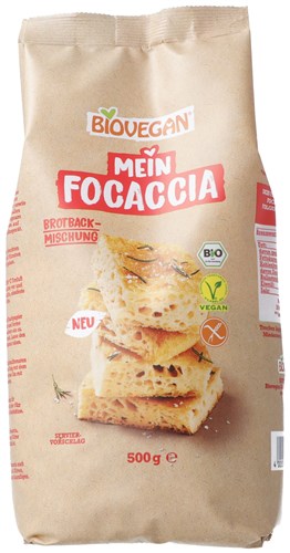 BIOVEGAN Mon Focaccia mélange pour pain, image principale