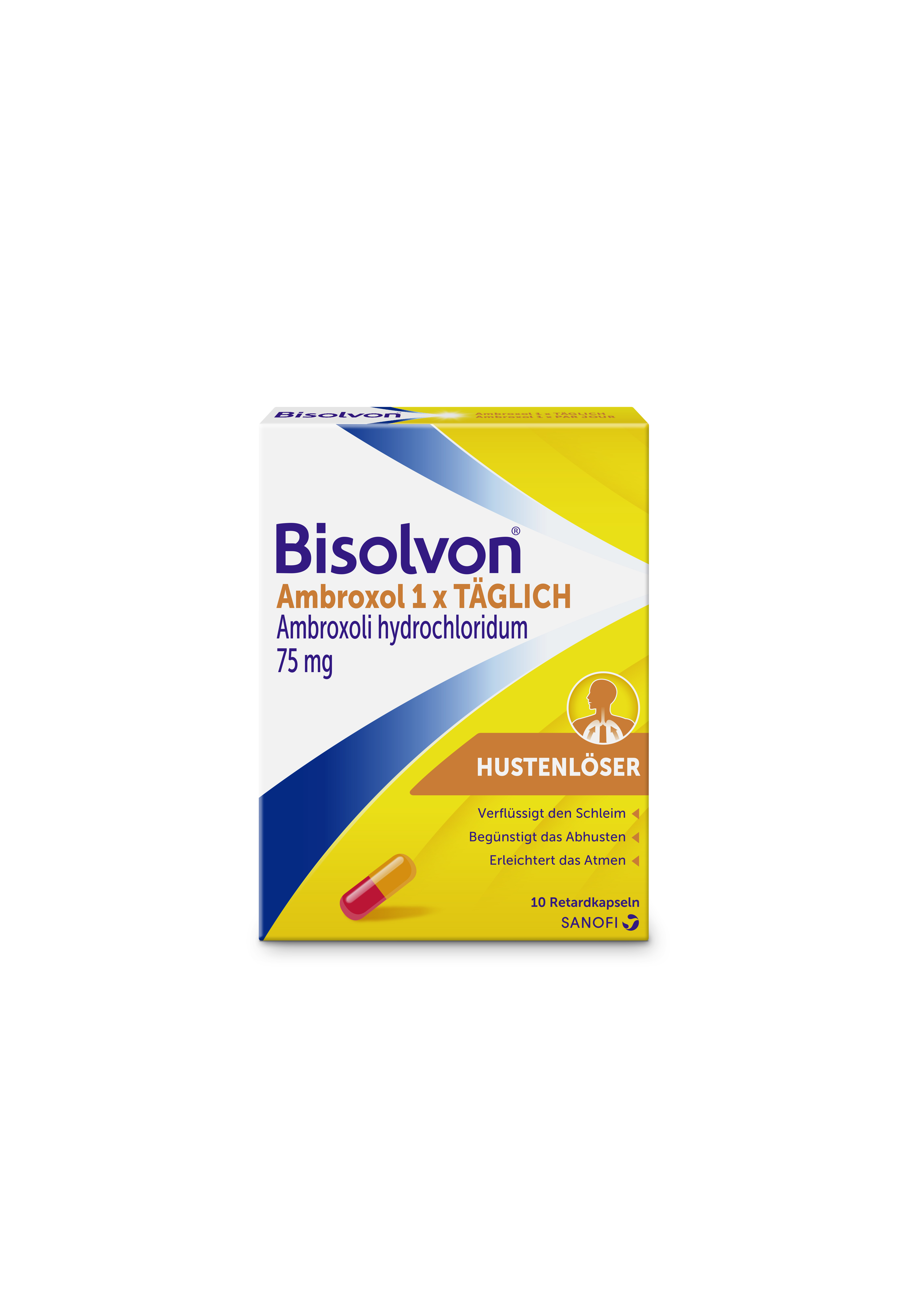 Bisolvon Ambroxol 1x PAR JOUR 75 mg, image principale