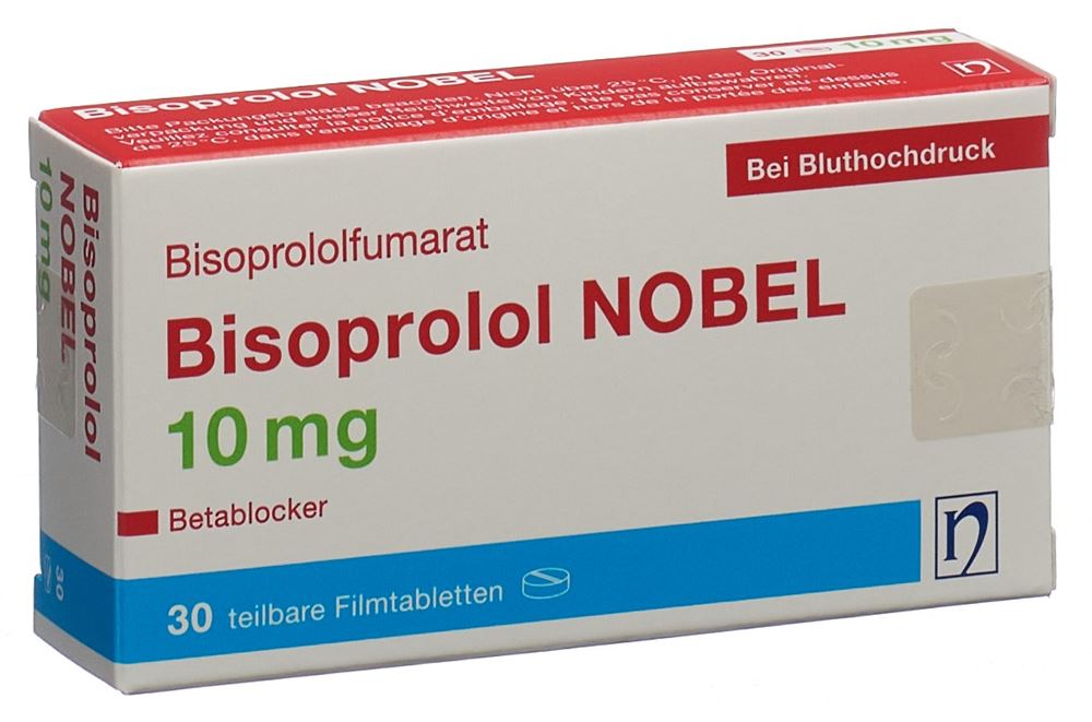 BISOPROLOL NOBEL 10 mg, image principale