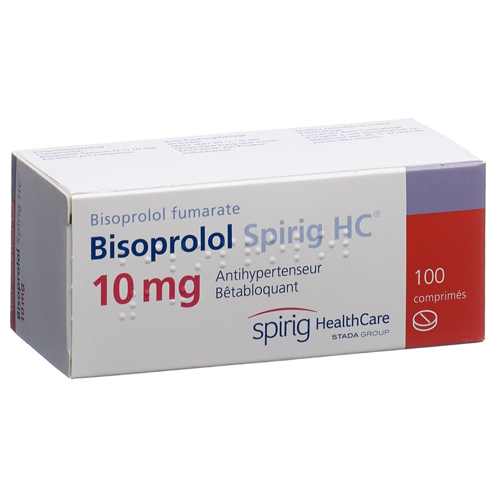 BISOPROLOL Spirig HC 10 mg, image 2 sur 2
