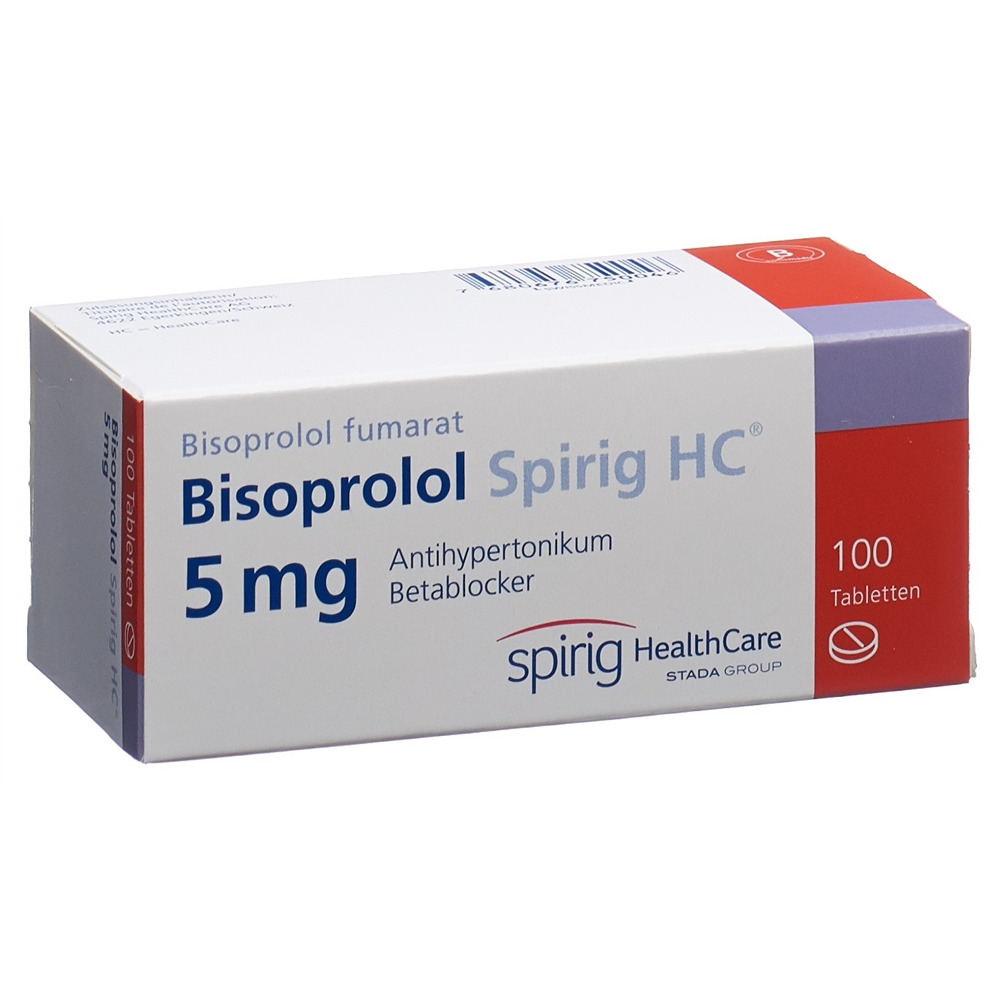 BISOPROLOL Spirig HC 5 mg, image principale