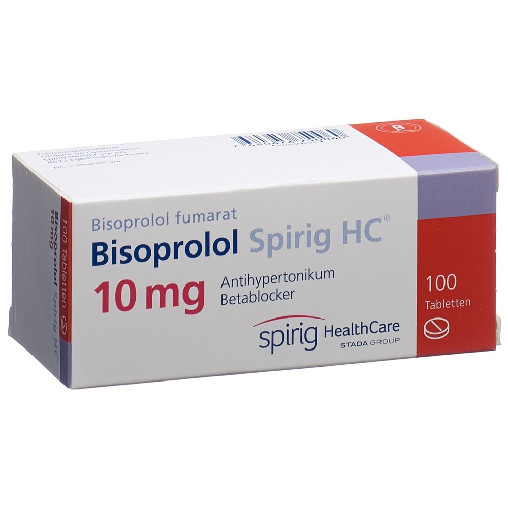 BISOPROLOL Spirig HC 10 mg, Hauptbild