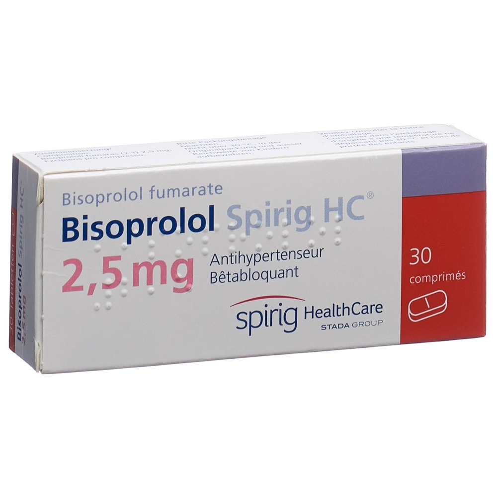 BISOPROLOL Spirig HC 2.5 mg, Bild 2 von 2