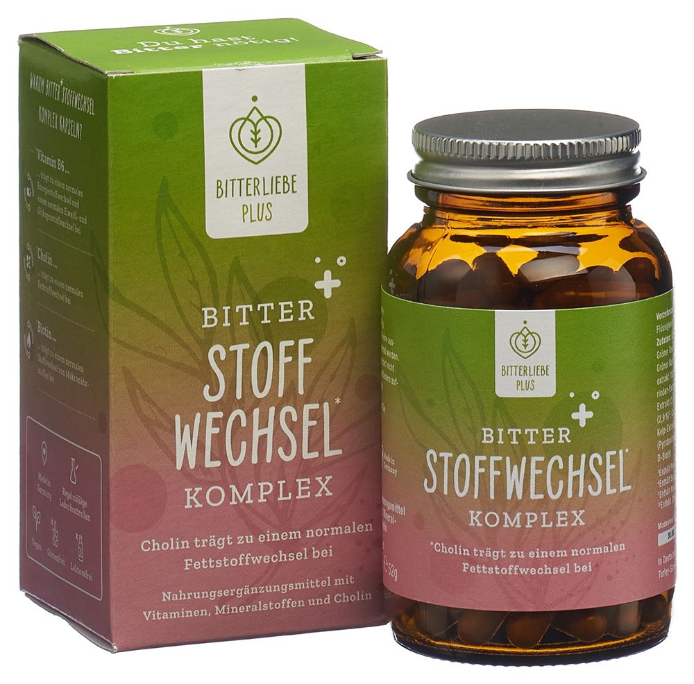 BITTERLIEBE Plus Bitter Stoffwechsel Komplex, Hauptbild