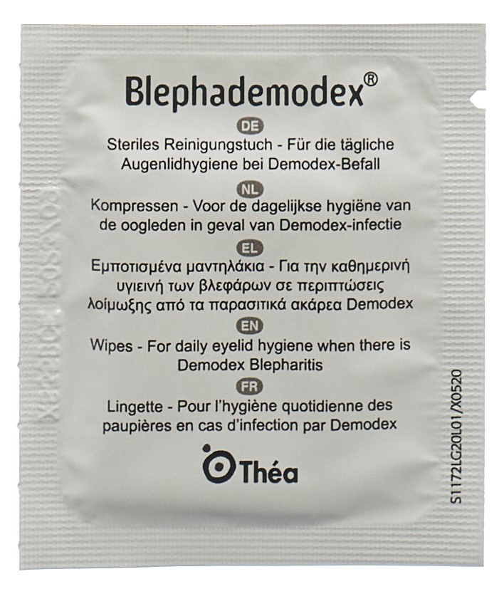BLEPHADEMODEX lingettes, image 2 sur 4