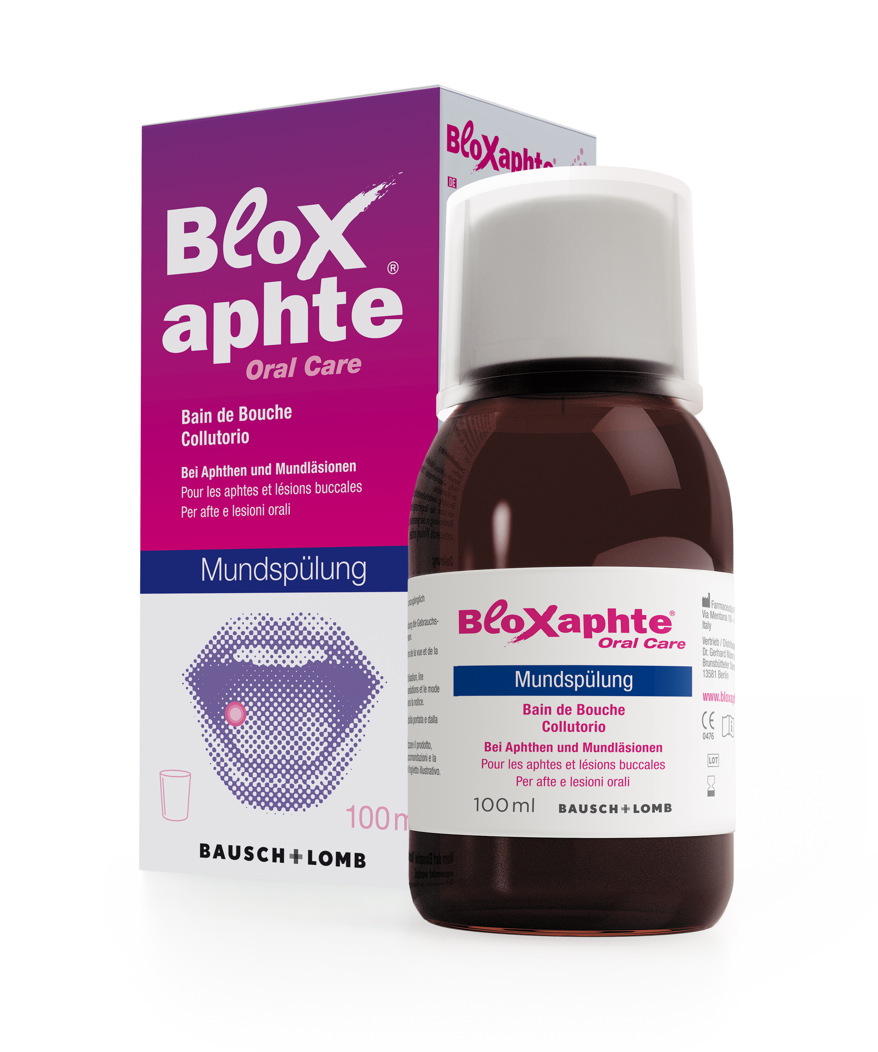 BLOXAPHTE Oral Care Bain de Bouche, image principale