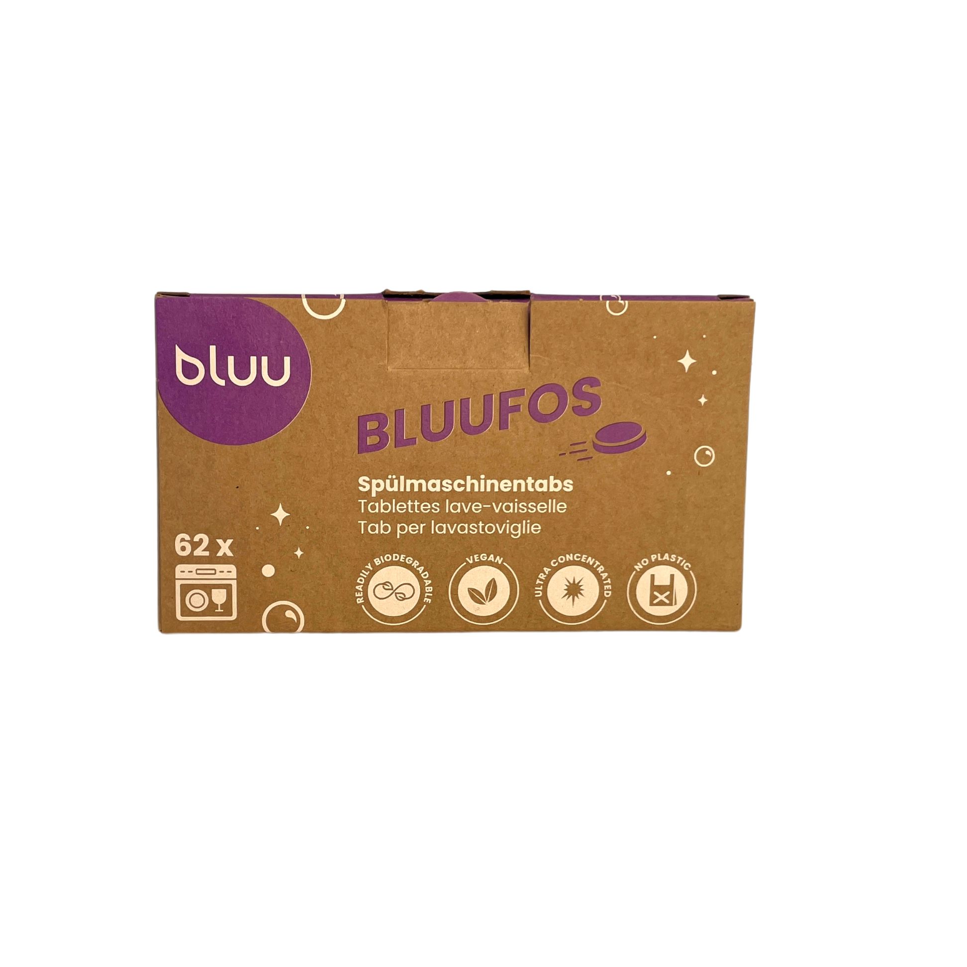 BLUU bluufos tabs lave-vaisselle