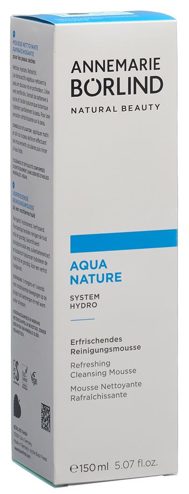 Annemarie Börlind Aquanature Reinigungsmousse Erfrisc