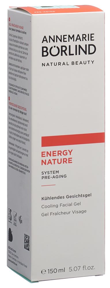 Annemarie Börlind Energynature Kühlendes Gesichtsgel