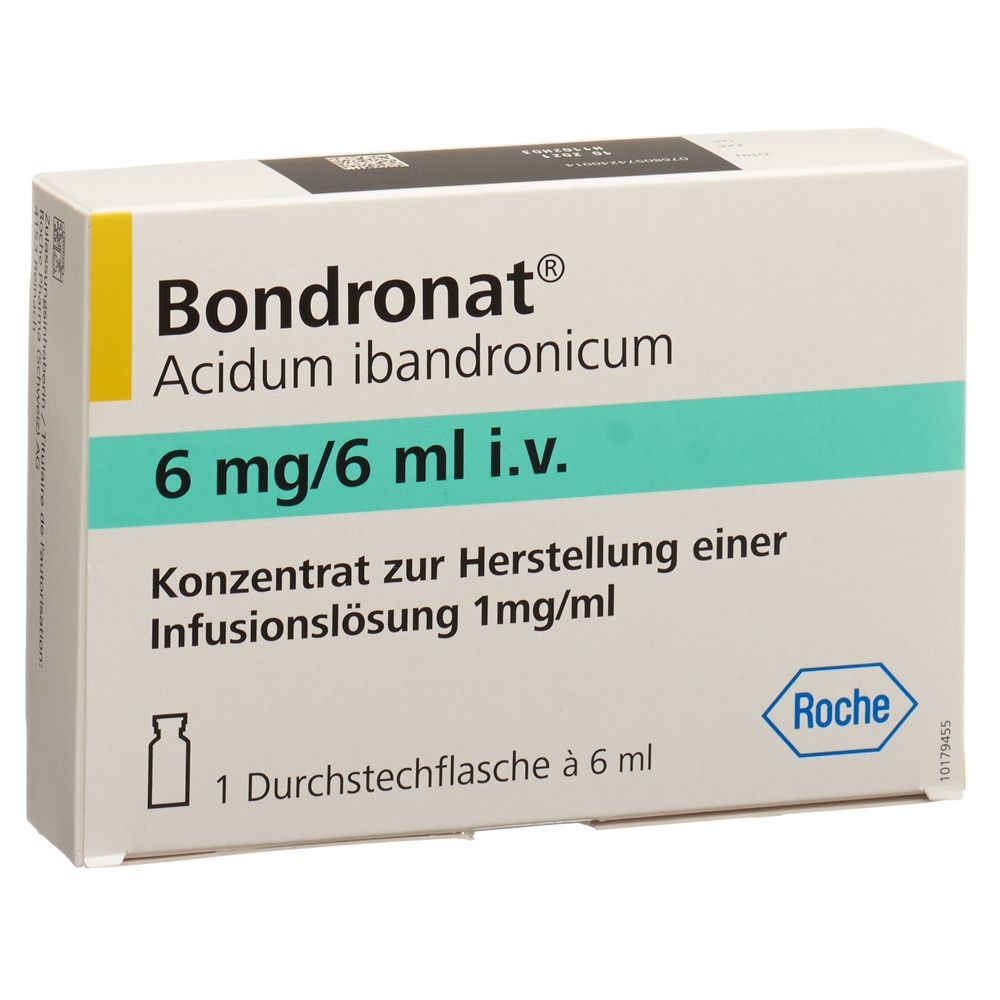 BONDRONAT Inf Konz 6 mg/6ml Durchstf 6 ml, Hauptbild