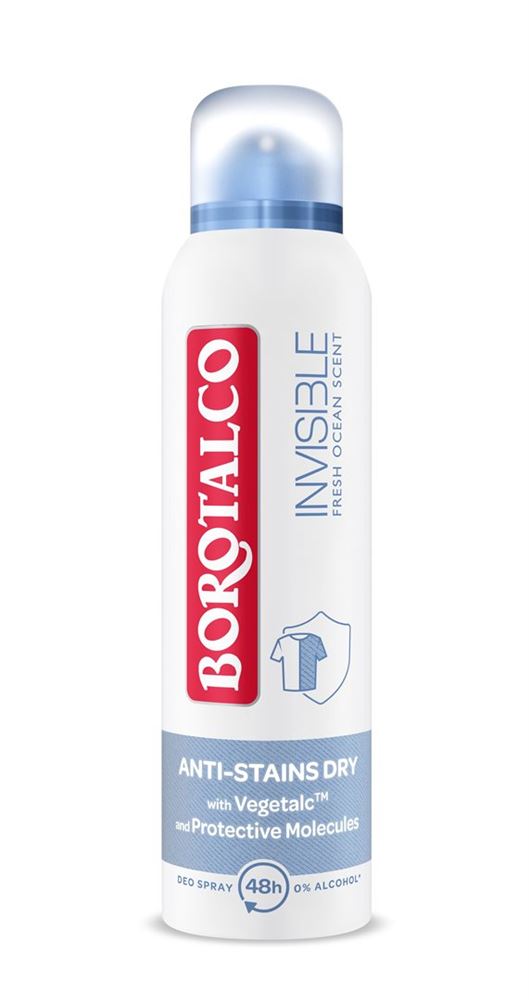 BOROTALCO Deo Invisible Fresh