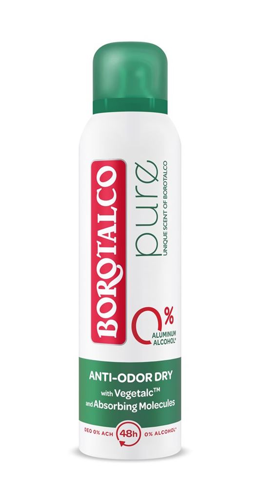 BOROTALCO Deo Pure Original Unique Scent of Borotalco