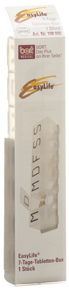 BORT 7 Tage Tabletten Box, Hauptbild