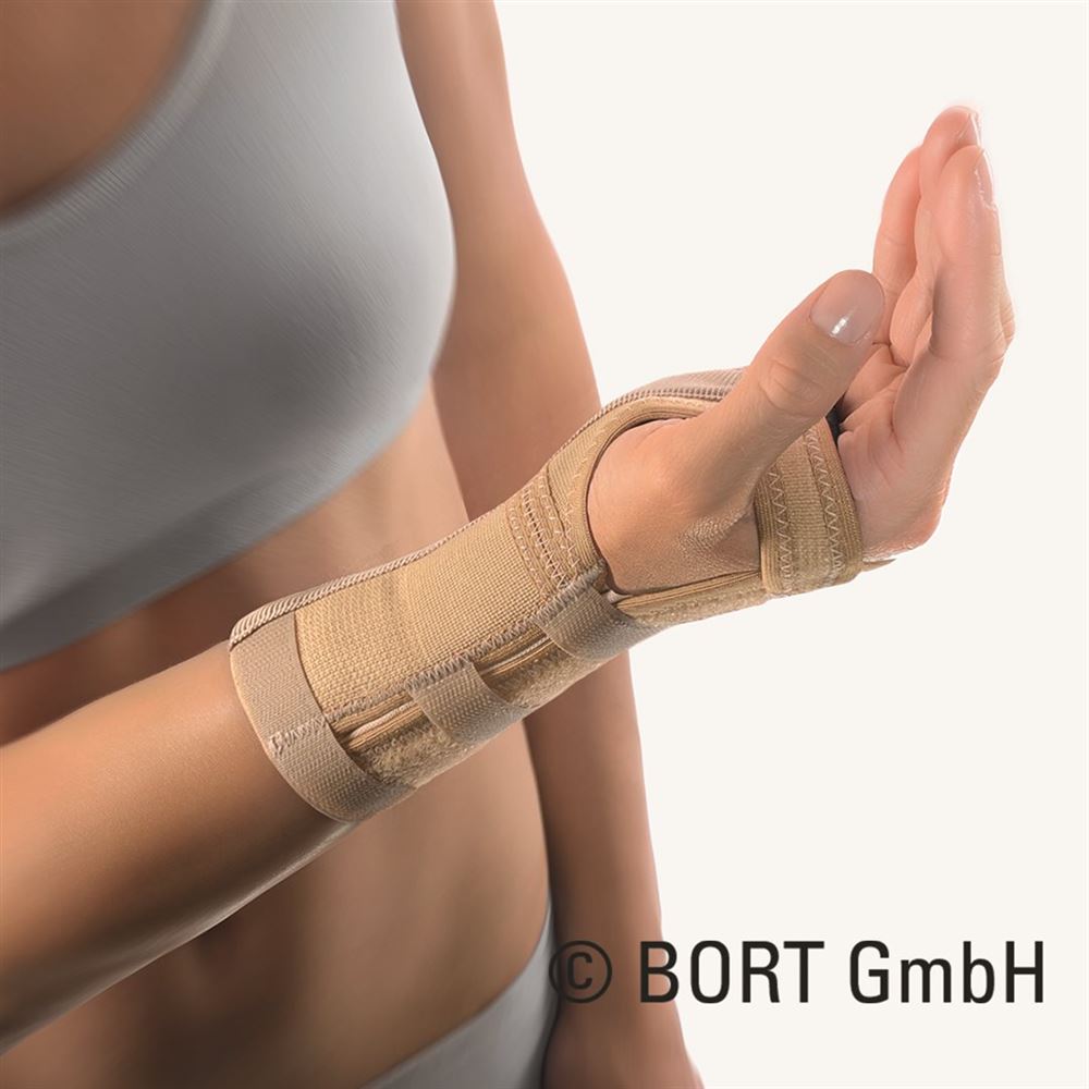 BORT Handgelenkstütze Schiene links