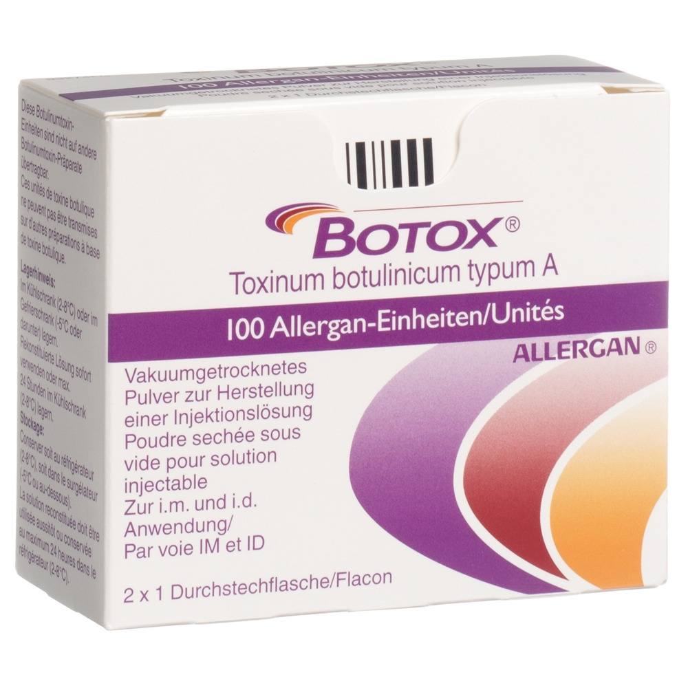 Botox subst sèche 100 E amp 1 pce, image principale