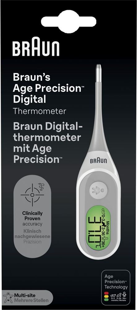 BRAUN thermomètre digital