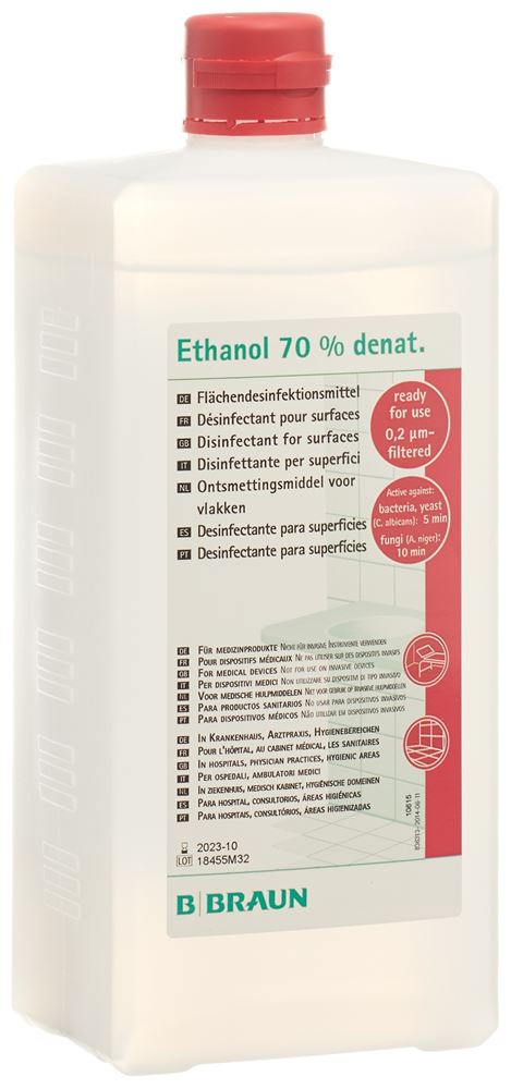 B. BRAUN alcool 70 %