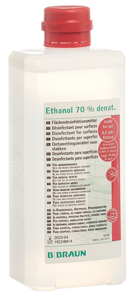 B. BRAUN alcool 70 %