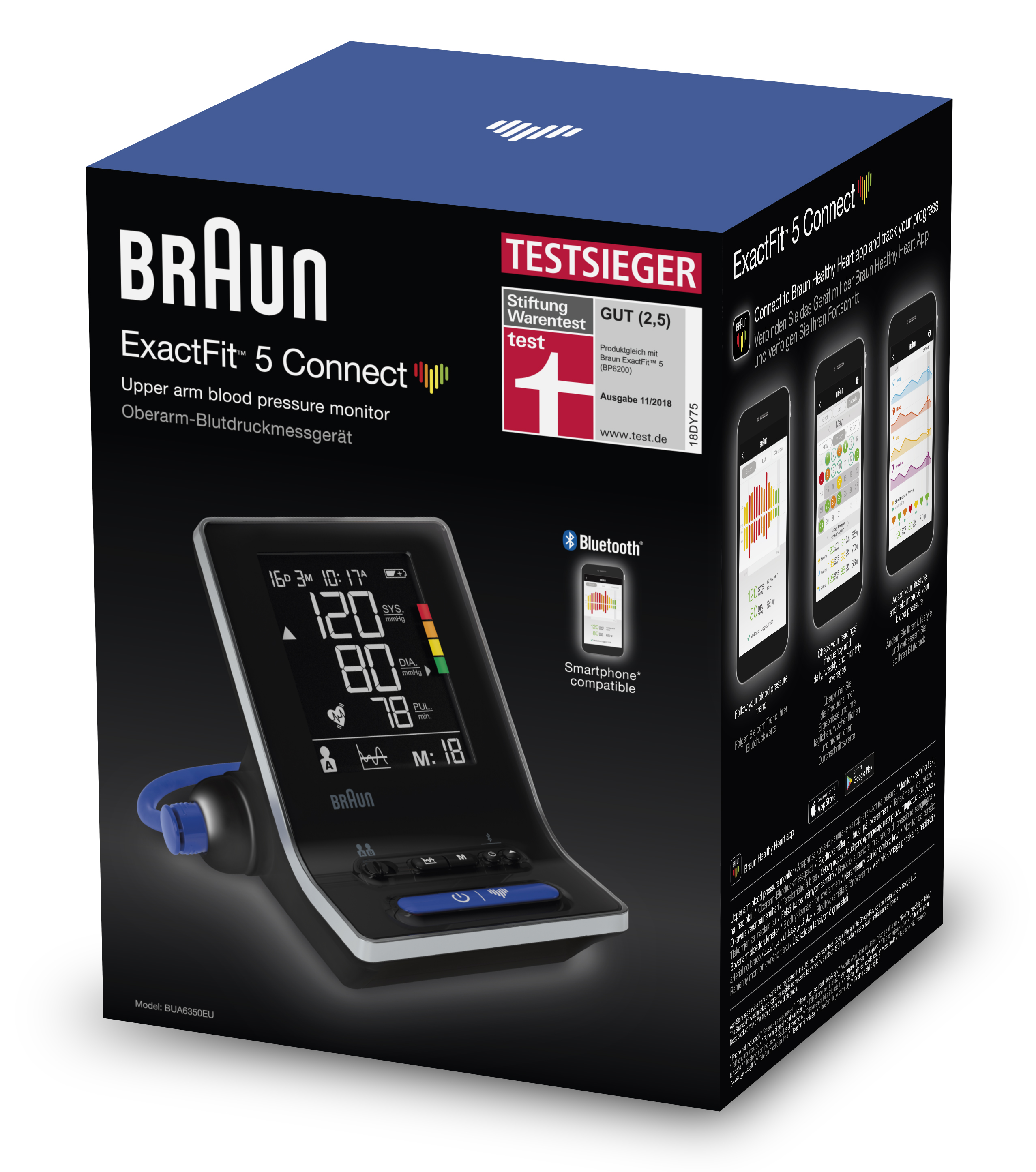 BRAUN ExactFit 5 Connect Blutdruckmessgerät