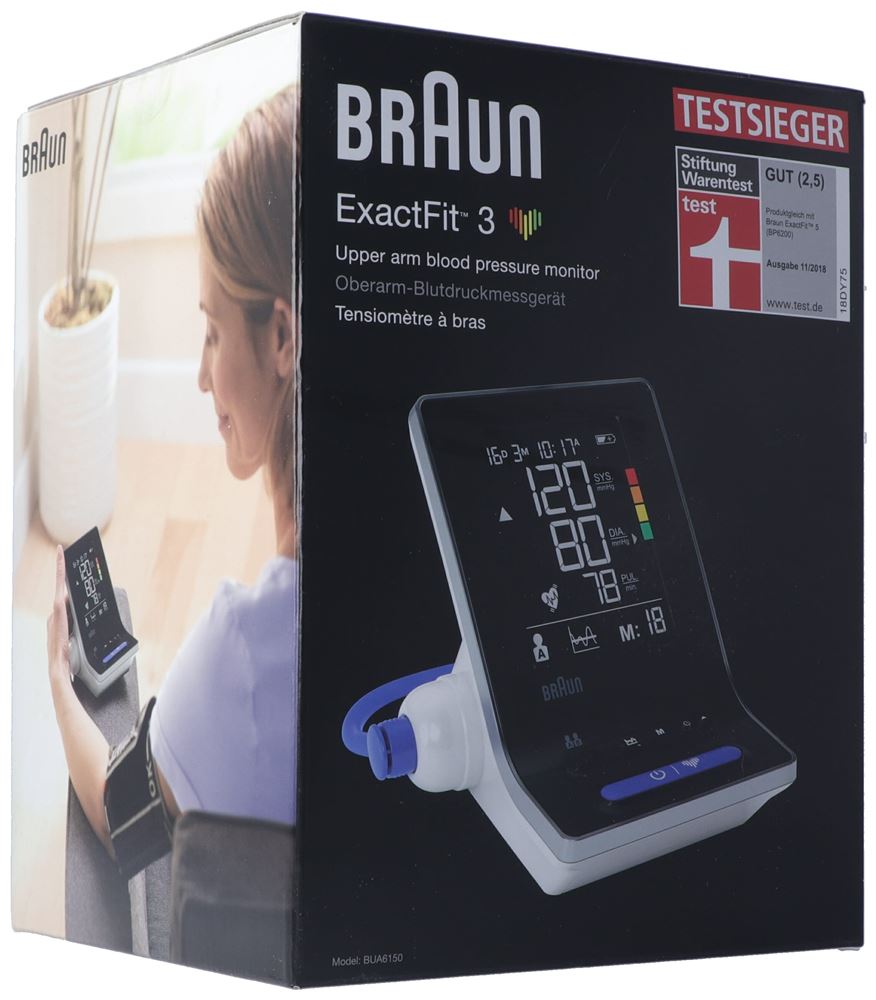 BRAUN ExactFit Blutdruckmessgerät 3, Hauptbild