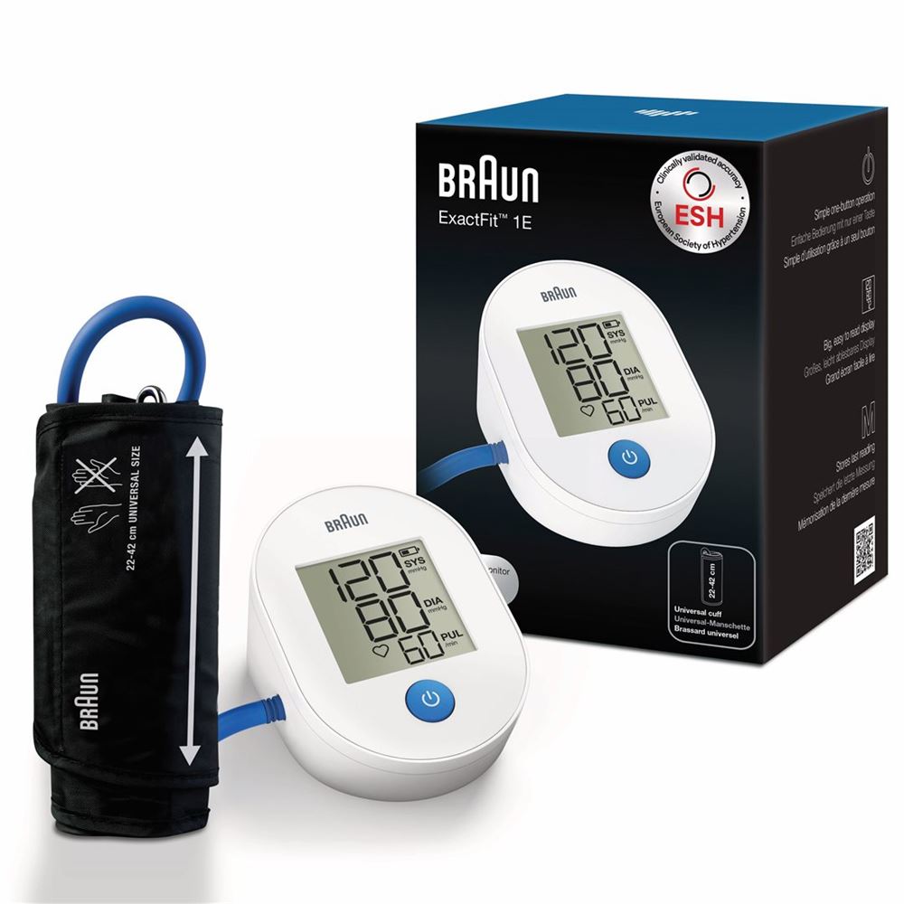 BRAUN ExactFit tensiomètre 1E