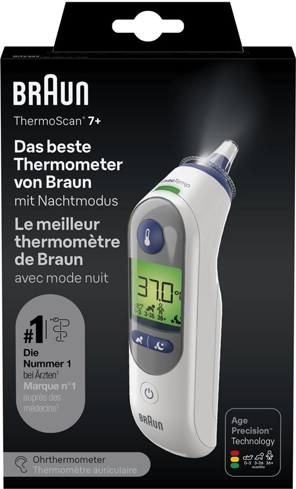 BRAUN ThermoScan 7 + IRT 6525